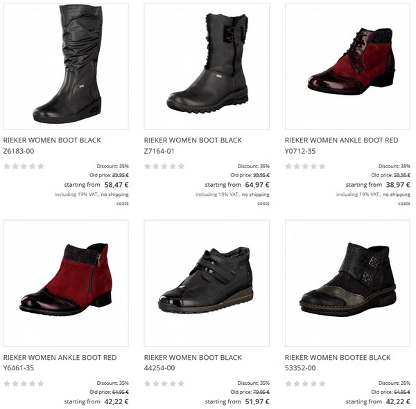 Обувной Магазин Рикер Официальный Сайт