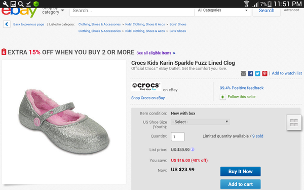 $20 crocs